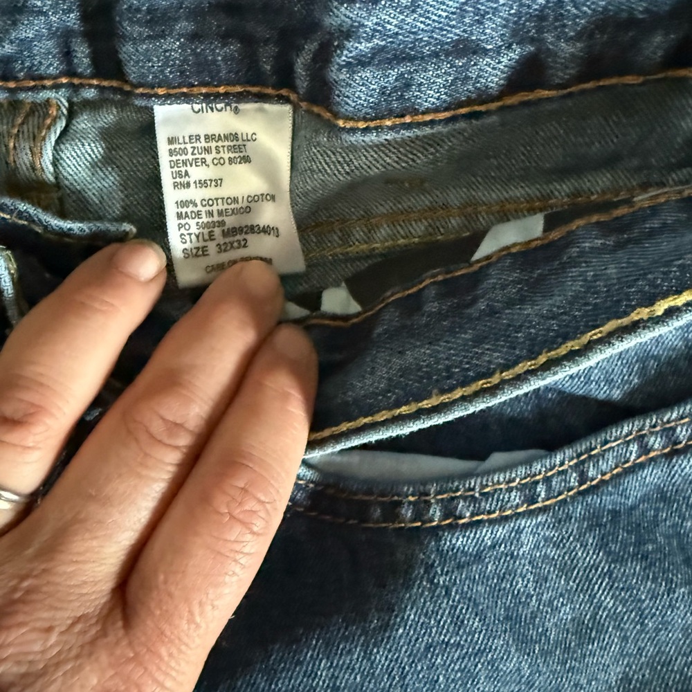 Cinch Blue Bootcut Jeans Classic Denim